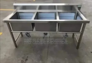 Industrial Double Sink