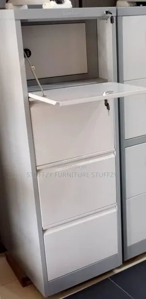 Cassie 4 Drawers Filling Cabinet With Safe Inside