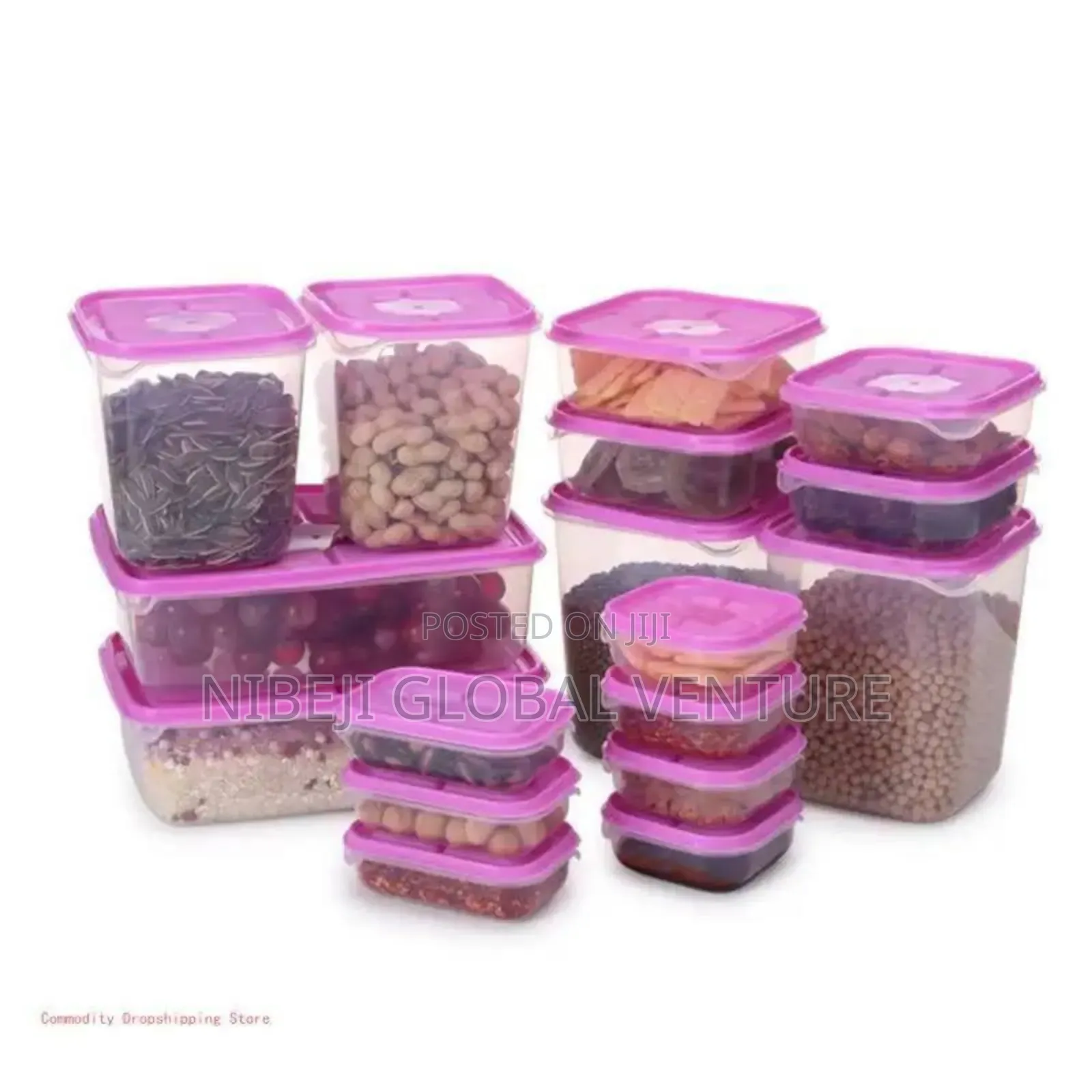 17 Stackable Kitchen Storage Container