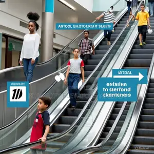 Escalators Handle Heavy Traffic in Busy Places