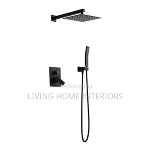 Matte Black 4 Ways Conduct Shower Mixer