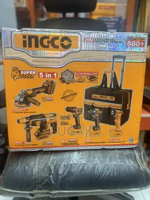 5 in 1 Ingco Combo Kit (20v)