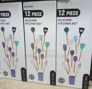 Kenaidi 12 Piece Silicone Kitchen Set