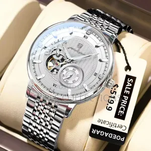 Poedagar Automatic Chain Wristwatch