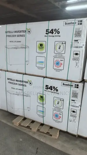 Scanfrost Sfl500inv - 500ltr Inverter Chest Freezer