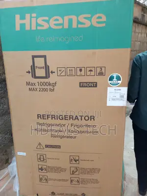 Hisense 634l Double Door Refrigerator – Model Rs-87ws