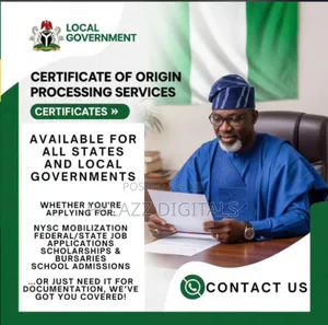 Certificate of Origin
