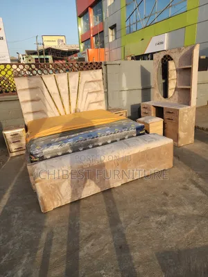 A 6by6 Set of Bed Made With Imported Materials