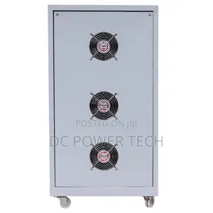 Dcpower Back View of 50kva 3phase Servo Stabilizer
