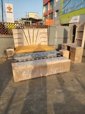 Six by Six Bed Set With Its Accessories