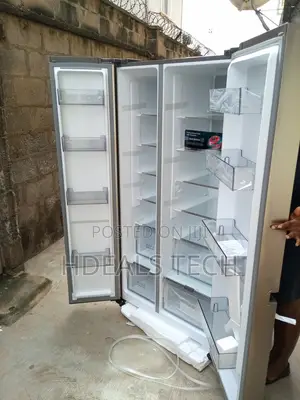 Buy Hisense 634l Side-by-Side Fridge With Water Dispenser