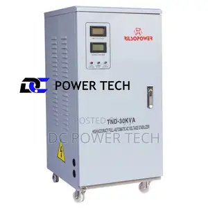 Dcpower Tech Single Phase 30kva Servo Stabilizer