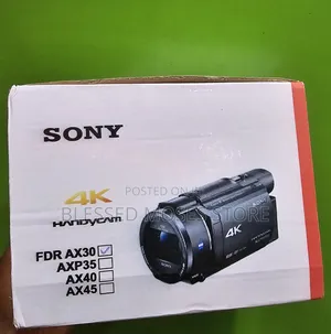 Sony Ax30 Camera