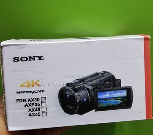 Sony Ax30 Camera