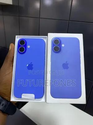 New Apple iPhone 16 128 GB Blue