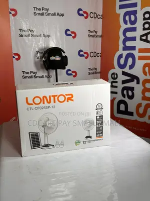 Pay Small Small Lontor Rechargeable Fan On Cdcare.App