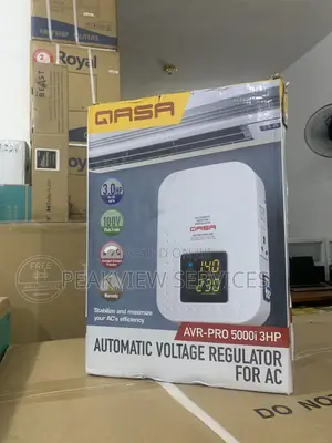 Maximum Appliance Protection With Qasa 5000w Stabilizer