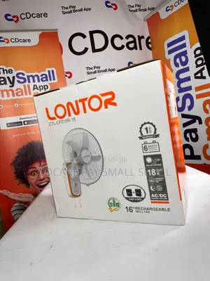 Pay Small Small Lontor Rechargeable Fan On Cdcare.App