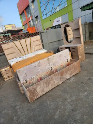 Unique 6by6 Padded Bed Frame.