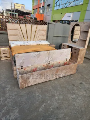 Designers 6by6 Upholstery Bed Stand.