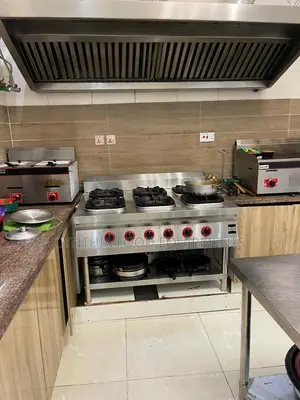 Industrial 6 Burner Gas Cooker Without Oven