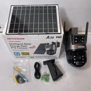 Skyvision 6mp A30 4g Dual Lens Solar Ptz Outdoor Camera (Ubox App)