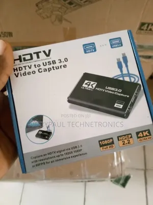 HDTV to Usb 3.0 Video Capture Card.