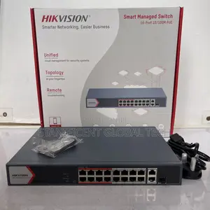 Hikvision 16port Smart Managed Poe Switch