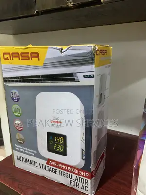 No More Burnt Devices With Qasa 5000w Stabilizer
