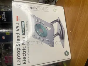 Rotating Laptop Stand With Cooling Fan