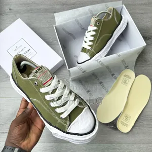 Maison Mihara Yasuhiro Sole Canvas Low-top Sneakers