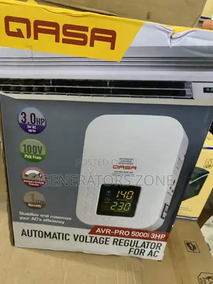Small Voltage, Smart Living With Qasa 5000w Stabilizer
