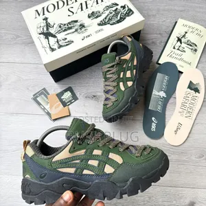 U.Sage X Asics Fw24 Gel-pickax ”Modern Safari-forest Green”