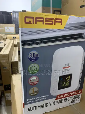 Qasa Wall Stabilizer 5000w of Oure Appliance Protection