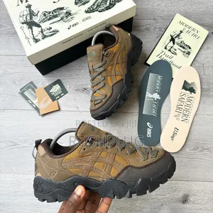 U.Sage X Asics Fw24 Gel-pickax ”Modern Safari - Brown”