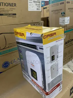 Qasa 5000w Stabilizer-Delay Mechanism for Appliances Safety