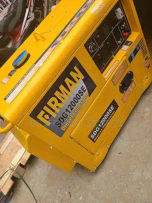10kva Yellow Big Firman Diesel Generator Soundproof