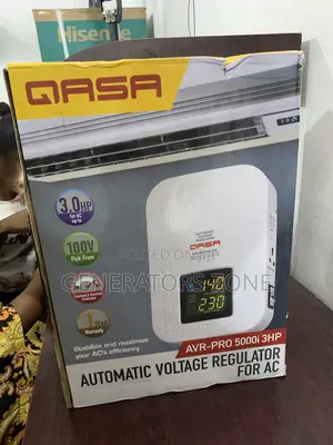 Qasa 5000w-Modern Power Stabilizer for Smart Spaces