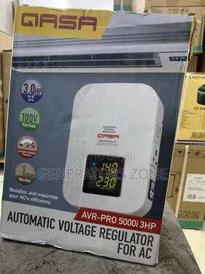 Qasa 5000w Stabilizer- Advanced Power Monitoring System