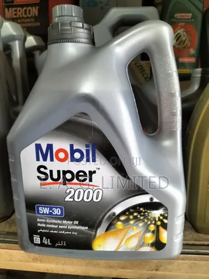 Mobil Super 2000 5w-30, A Semi-synthetic Motor Oil, 4-liter
