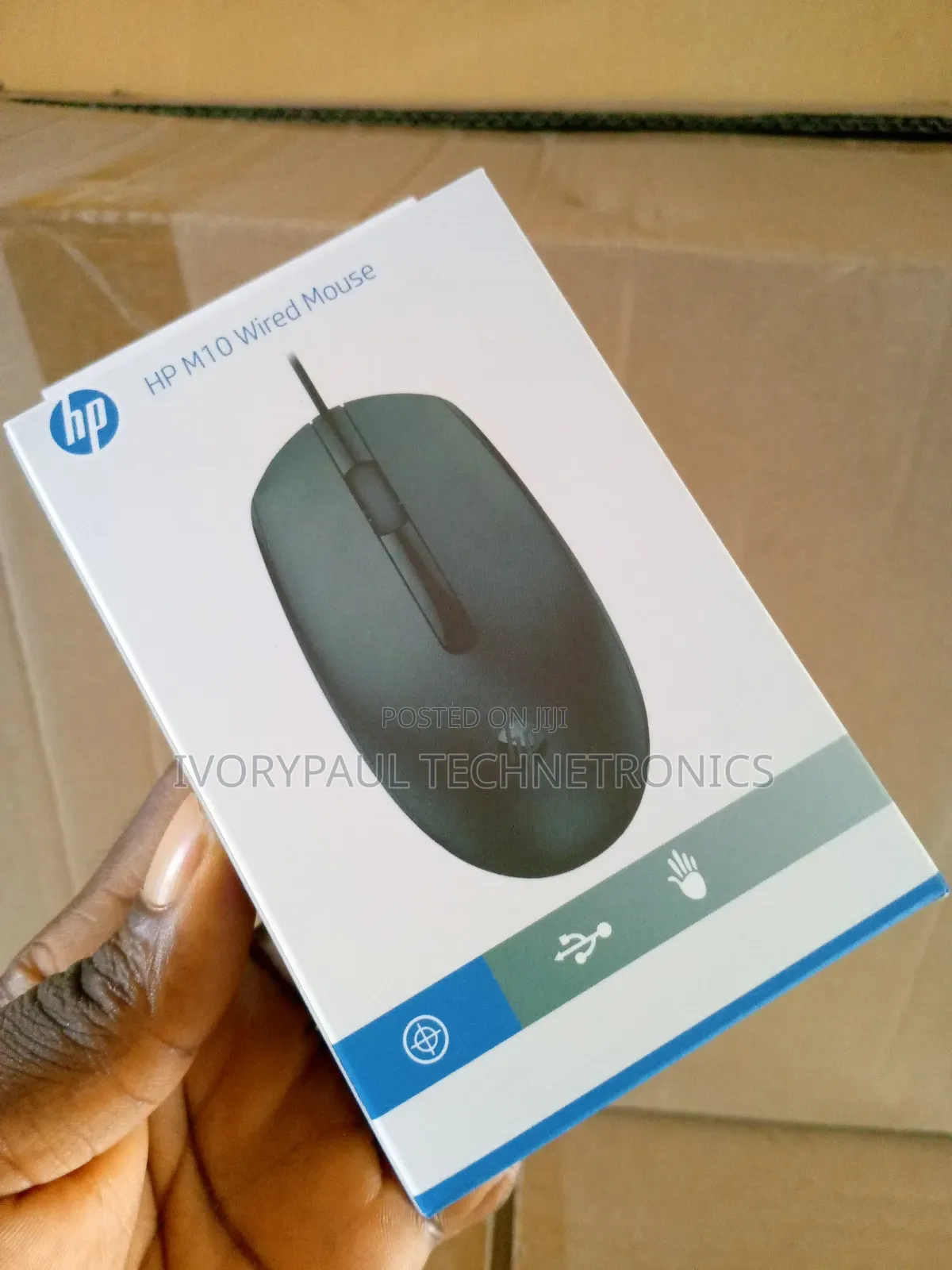 Hp M10 Wired Mouse.