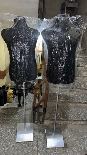 Male Dress Form With Metal Base