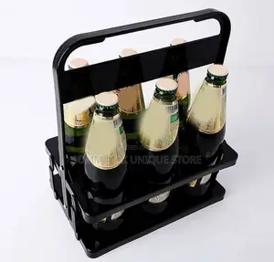 Foldable Plastic Beer Carrier Portable Handheld