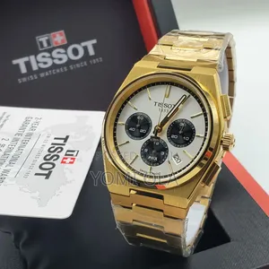 Tissot Chronograph Gold Wristwatch