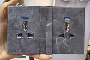 Zent Uk Double Socket