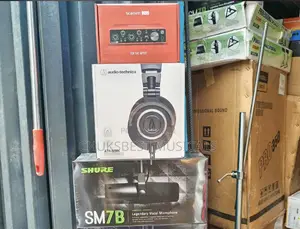 Complete Western Studio Bundle Set Scarlett 2i2 Sm7b Ath-M50