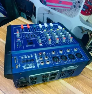 Professional 4 Channel Mixer With Amplifier