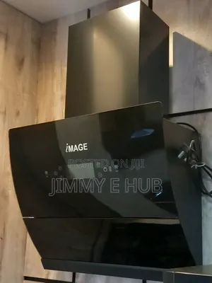 Image 60cmcurved Black Hood Extractor-Sleek Powerful Suction