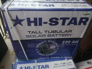 Hi Star Talk Tubular Battery 220ah