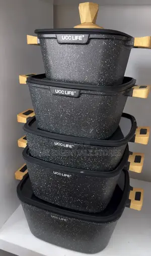 Black Cube Ucc Life Pots Set